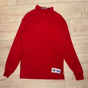 Majestic red long sleeve shirt